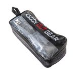 Verpakking van Knockoutgear Bokshandschoenen Zwart-Grijs