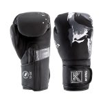 Bokshandschoenen van Knockoutgear Zwart-Wit-Grijs
