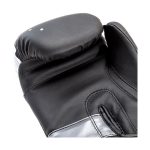 Bovenkant bokshandschoen van Knockoutgear Zwart-Wit-Grijs
